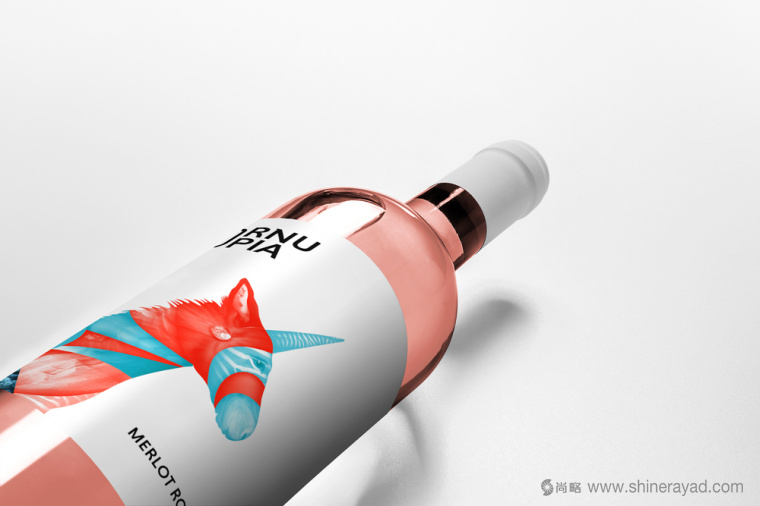 上海包裝設計公司設計欣賞：創意彩繪動物系列 Concept 葡萄酒標標簽設計4