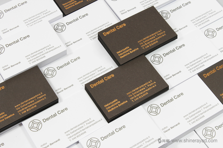牙科牙醫保健診所品牌設計logo設計-名片設計-上海logo設計公司5