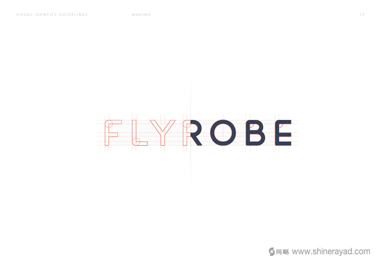 Flyrobe 時裝定制設計品牌logo設計-上海服裝logo設計案例欣賞8