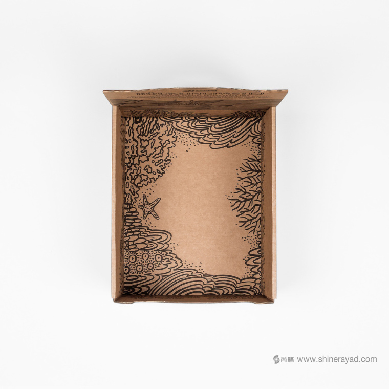 上海海產品包裝設計欣賞：手繪魚插畫風格的BIGGANS 魚醬包裝設計6