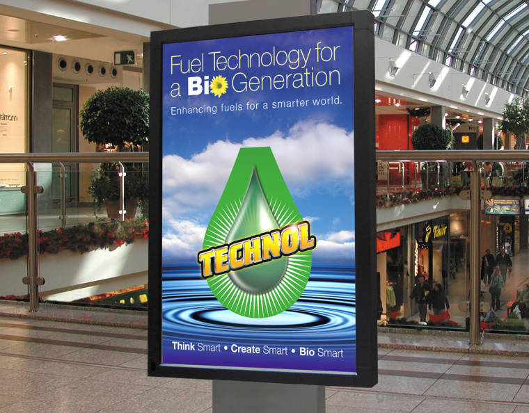 Technol 汽車燃油添加劑logo設計-上海logo設計公司7