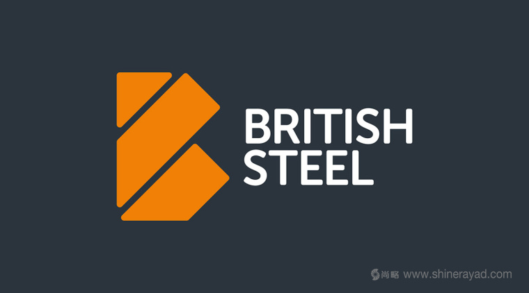 英國鋼鐵公司logo設計-上海logo設計公司國外設計新聞1