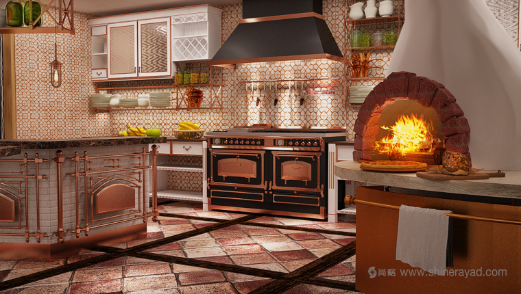 青銅風格 LA CASCINA 意大利與法國融合菜餐廳餐飲品牌VI視覺形象識別設計餐廳設計-上海VI設計公司17