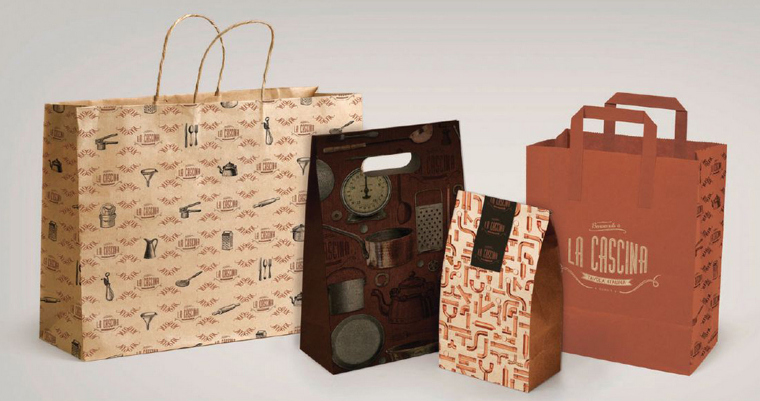 青銅風格意大利與法國融合菜餐廳餐飲品牌VI視覺形象識別設計