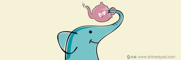印度 Tea Trunk 茶葉小象卡通形象吉祥物設計logo設計-上海品牌設計公司1