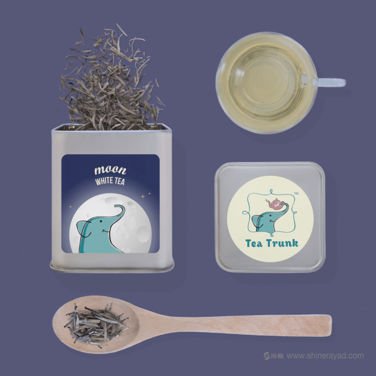 印度 Tea Trunk 茶葉品牌小象吉祥物包裝設計-上海包裝設計公司7