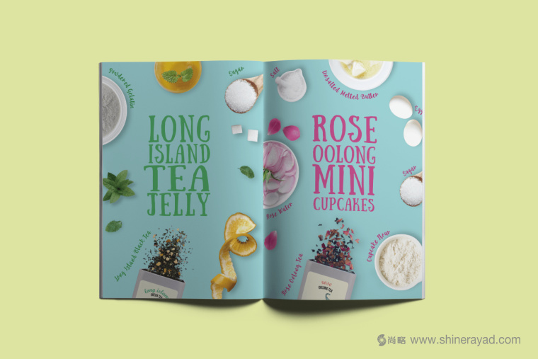 印度 Tea Trunk 茶葉品牌小象吉祥物畫冊設計-上海畫冊設計公司1