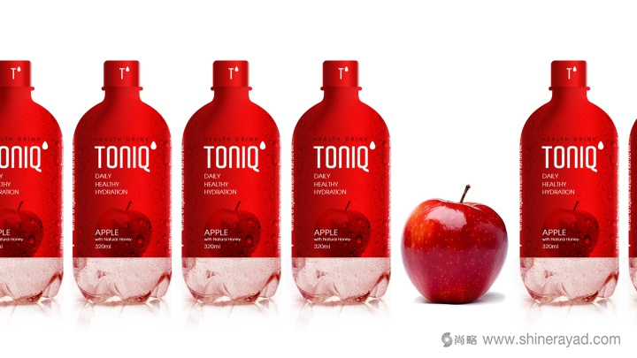 經典紅色風 Toniq保健飲料品牌包裝設計-上海包裝設計公司2