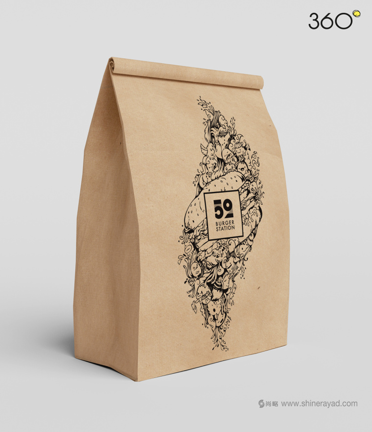 Burger Station 漢堡快餐餐廳餐飲VI設計-上海VI設計-上海品牌設計公司11