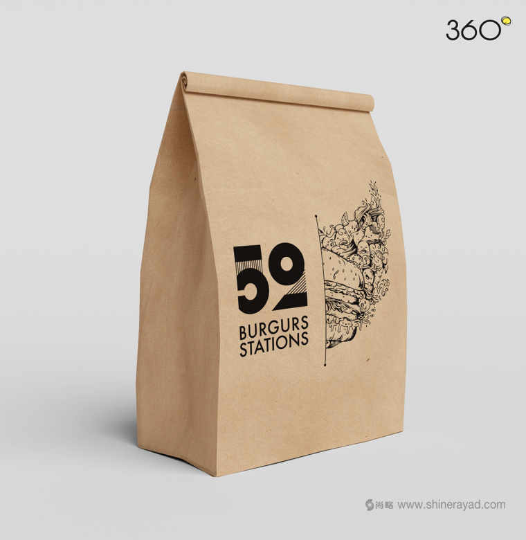 Burger Station 漢堡快餐餐廳餐飲VI設計-上海VI設計-上海品牌設計公司12