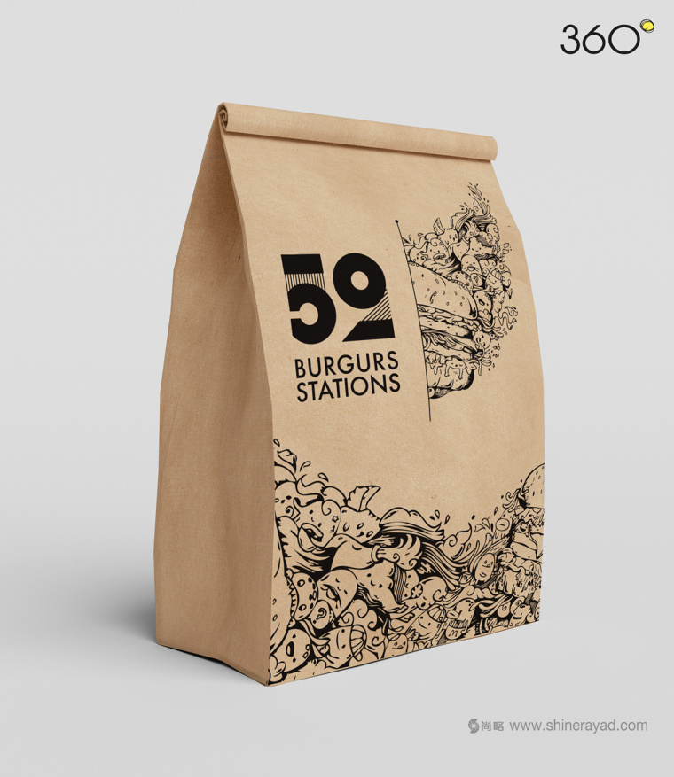 Burger Station 漢堡快餐餐廳餐飲VI設計-上海VI設計-上海品牌設計公司13