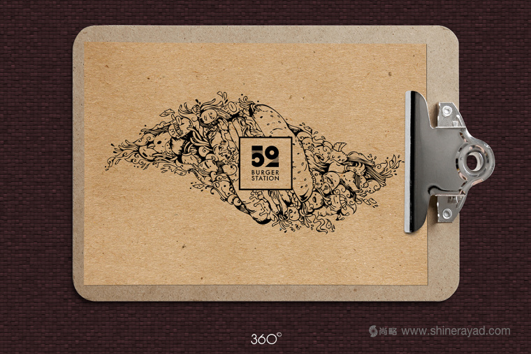Burger Station 漢堡快餐餐廳餐飲VI設計-上海VI設計-上海品牌設計公司10