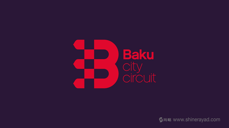 Baku 城市賽車比賽活動B字母logo設計-上海logo設計公司-上海品牌設計公司3