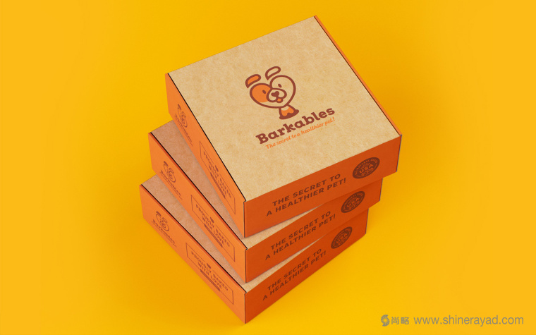 Barkables 寵物狗醫院機構logo設計寵物狗糧藥品包裝設計-上海logo設計包裝設計公司2