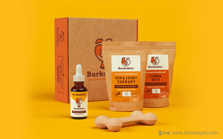 Barkables 寵物狗醫院機構logo設計寵物狗糧藥品包裝設計-上海logo設計包裝設計公司3