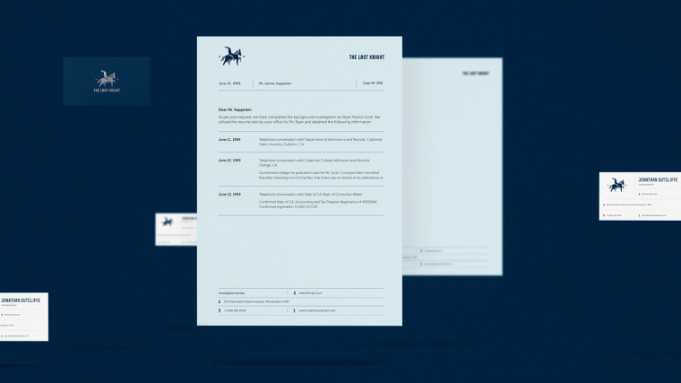 The Lost Knight商務(wù)公司藍(lán)色騎士logo設(shè)計VI設(shè)計-上海logo設(shè)計-上海VI設(shè)計6