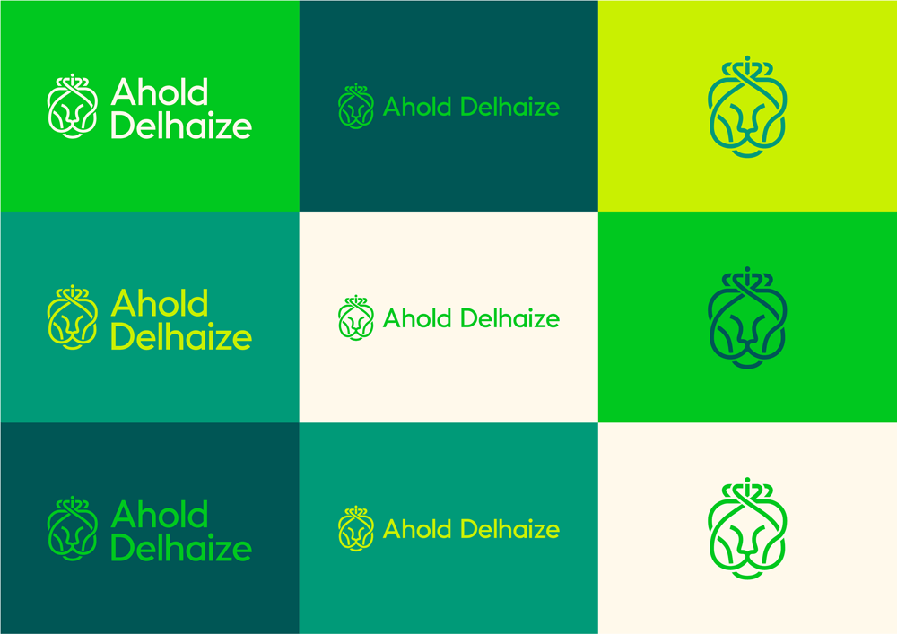 歐洲超市零售巨頭Ahold Delhaize集團獅子LOGO設計7