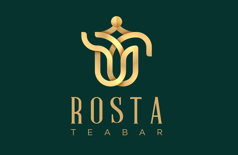 ROSTA品牌茶壺造型茶葉logo設(shè)計(jì)-上海logo設(shè)計(jì)公司設(shè)計(jì)欣賞1