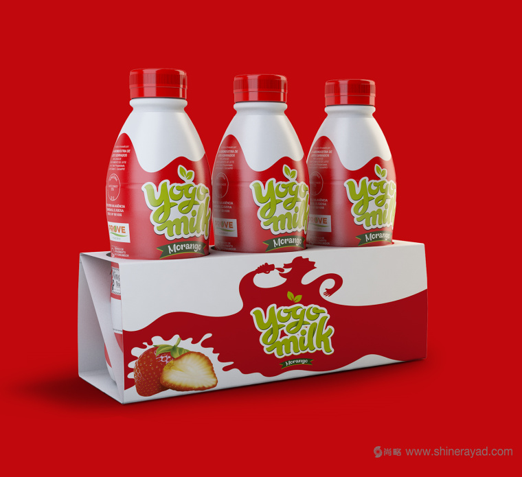 Yogo Milk 自然發酵酸奶包裝設計欣賞-上海包裝設計公司4