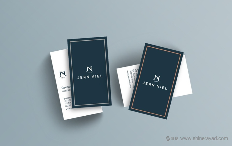 Jean Niel 香精香料公司純字母logo設計-上海logo設計公司2