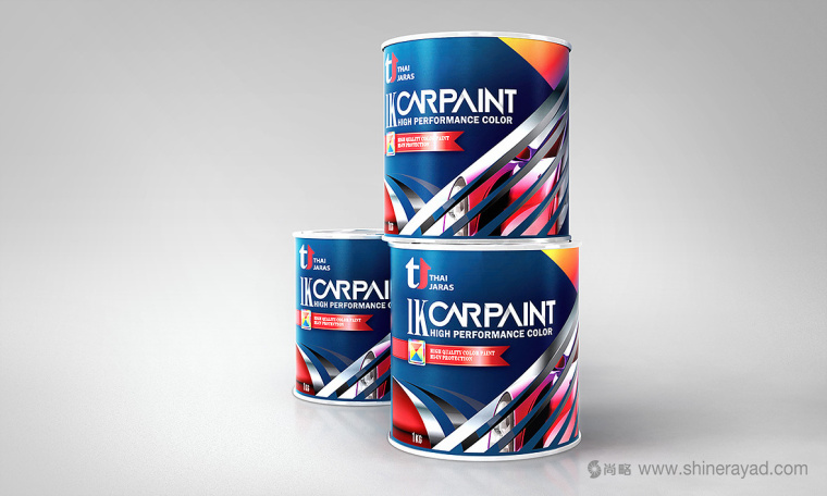 THAI JARAS 汽車油漆汽車修補漆包裝設計-上海包裝設計公司2