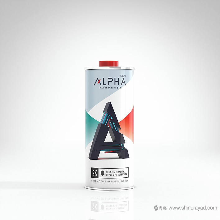 ALPHA 汽車涂層汽車車漆護(hù)理用品包裝設(shè)計(jì)-上海包裝設(shè)計(jì)公司設(shè)計(jì)欣賞2