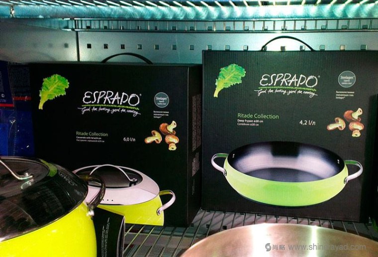 上海包裝設計公司設計欣賞：Esprado廚房用具廚具鍋具包裝設計8