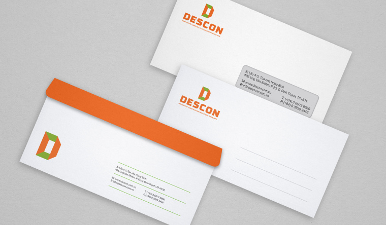 Descon 建筑工業(yè)公司品牌VI設(shè)計(jì)-上海VI設(shè)計(jì)公司