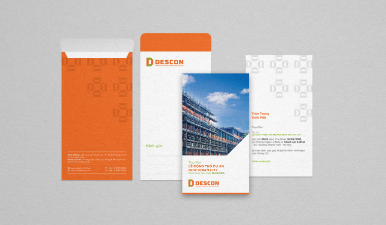 Descon 建筑工業(yè)公司品牌VI設(shè)計(jì)-上海VI設(shè)計(jì)公司