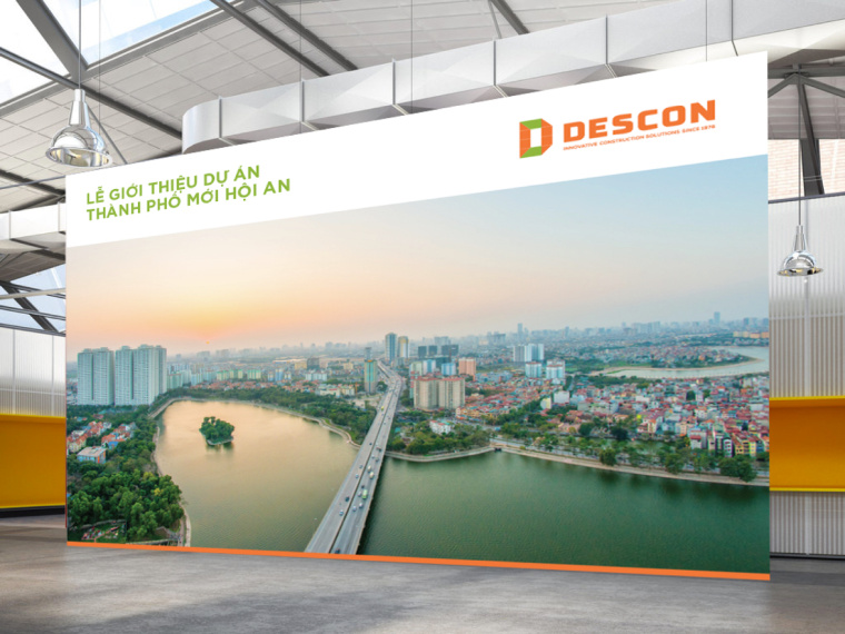 Descon 建筑工業(yè)公司品牌VI設(shè)計(jì)-上海VI設(shè)計(jì)公司