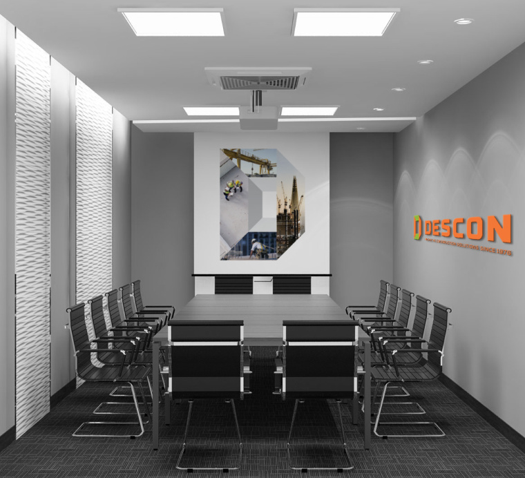 Descon 建筑工業(yè)公司品牌VI設(shè)計(jì)-上海VI設(shè)計(jì)公司