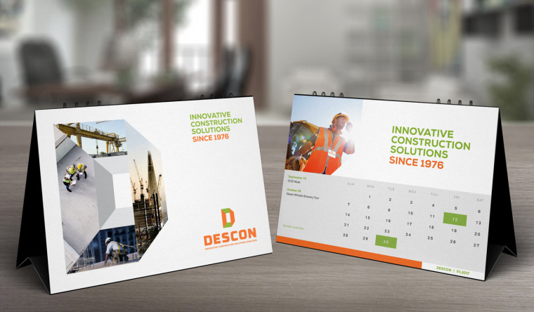 Descon 建筑工業(yè)公司品牌VI設(shè)計(jì)-上海VI設(shè)計(jì)公司