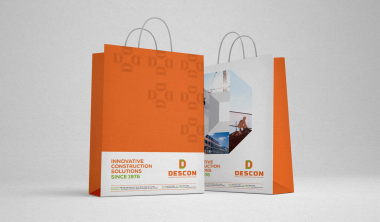 Descon 建筑工業(yè)公司品牌VI設(shè)計(jì)-上海VI設(shè)計(jì)公司