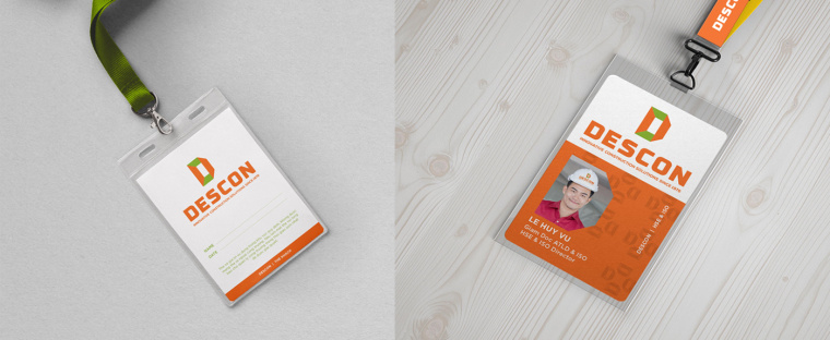 Descon 建筑工業(yè)公司品牌VI設(shè)計(jì)-上海VI設(shè)計(jì)公司