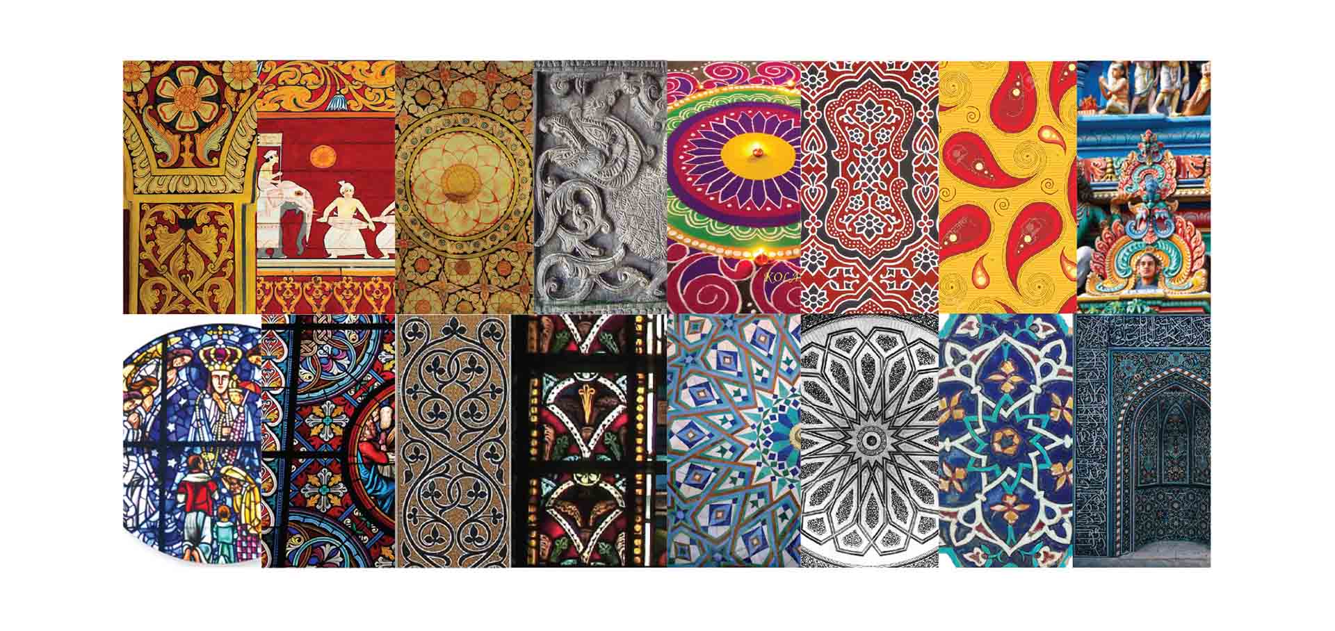 斯里蘭卡科倫坡2024年申奧“夢幻幾何圖案”風品牌視覺形象設計欣賞