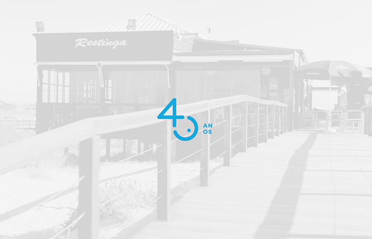 Restinga餐廳40周年魚形餐飲標志設計-上海標志設計公司