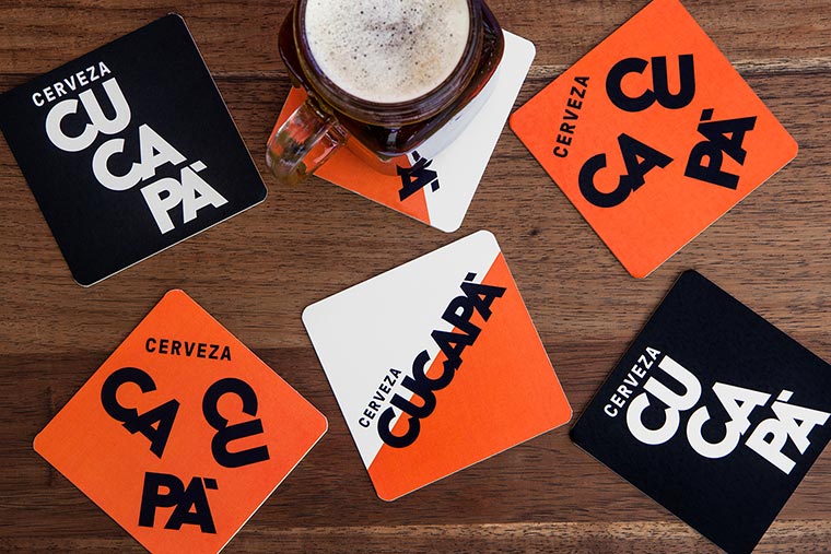 濃濃的藍領工人風格，Cucapá啤酒品牌包裝設計