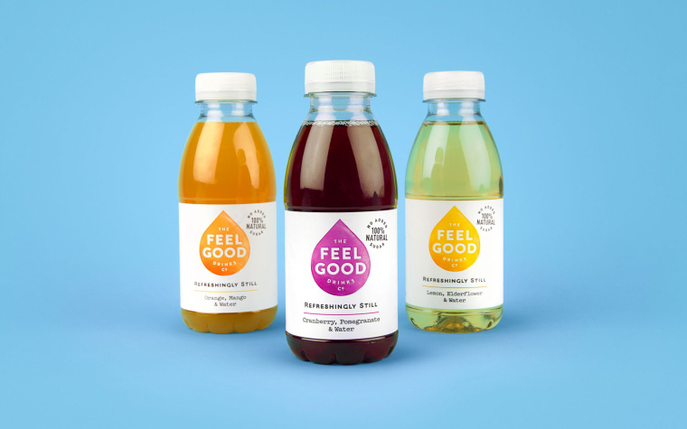 真誠風格 Feel Good 果汁飲料包裝設計品牌推廣
