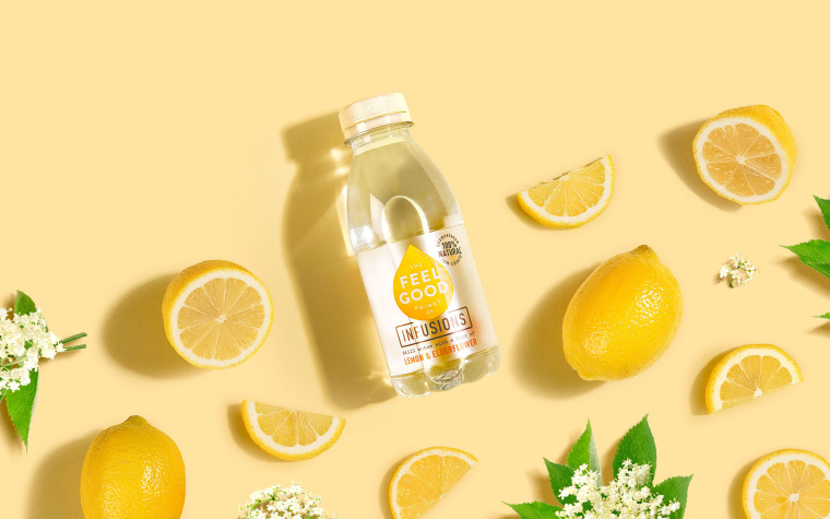 純凈自然風格 Feel Good 果汁飲料包裝設計品牌推廣