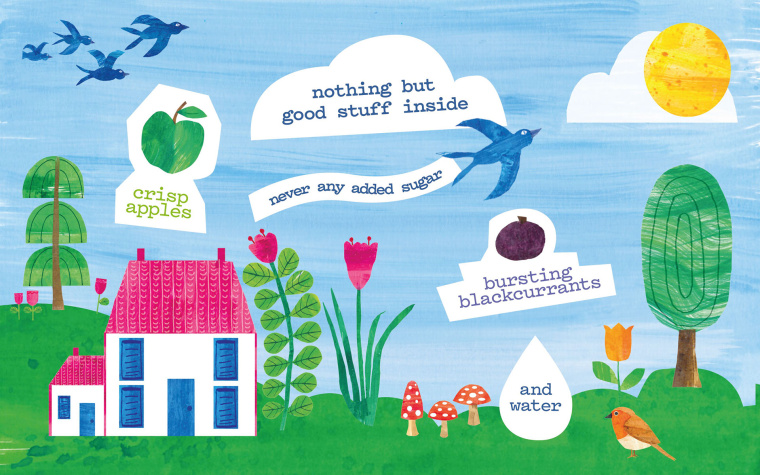 純凈自然風格 Feel Good 果汁飲料包裝設計品牌推廣