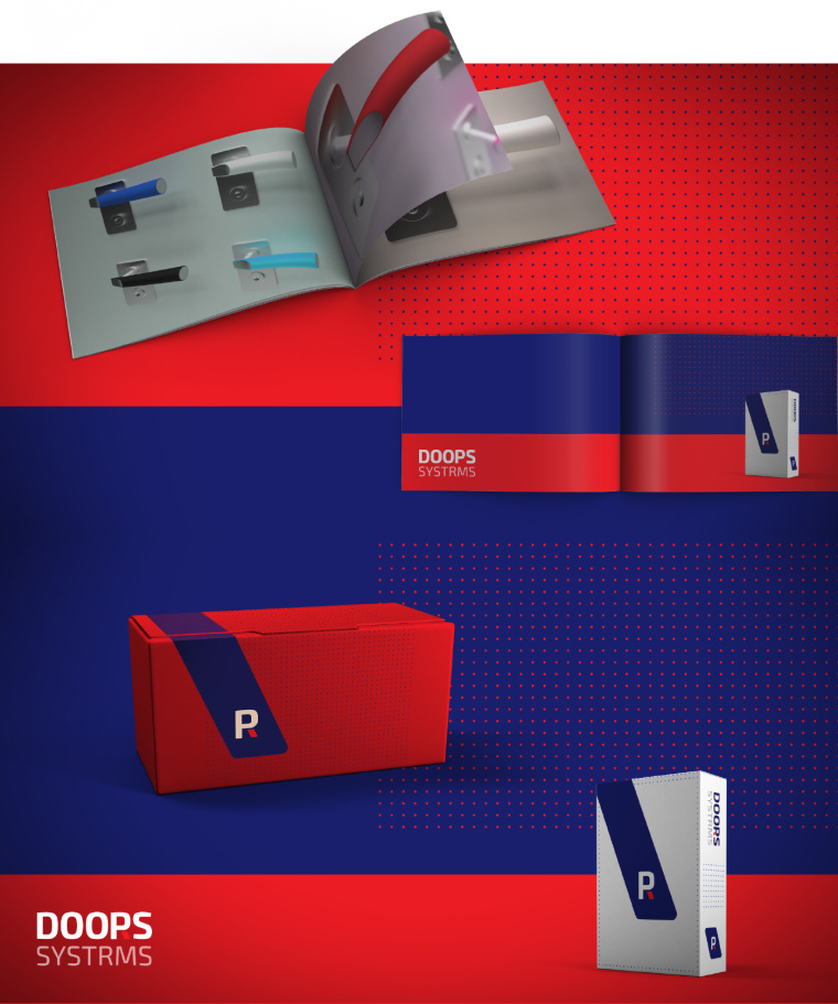 工業(yè)風(fēng)門禁電子鎖門鎖系統(tǒng)品牌VI設(shè)計logo設(shè)計