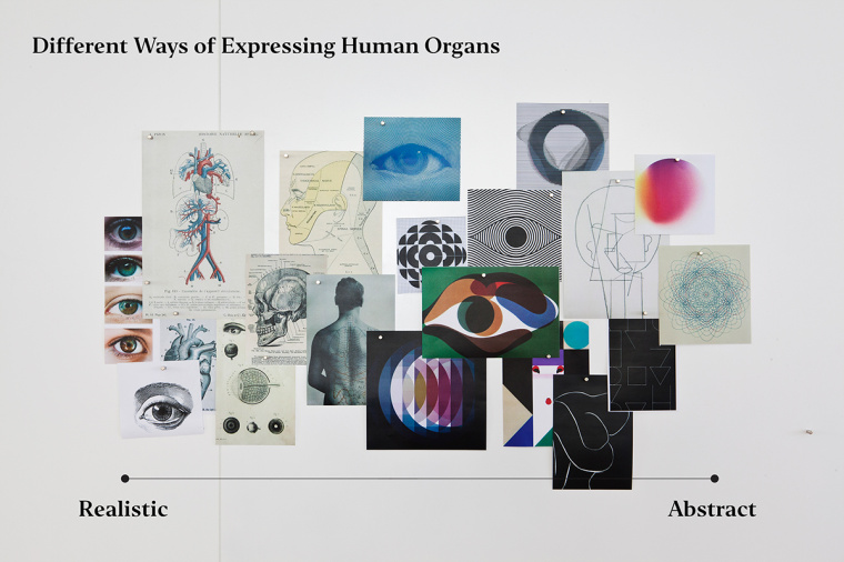 幾何人體器官圖標風格的KGK 營養保健品品牌包裝設計