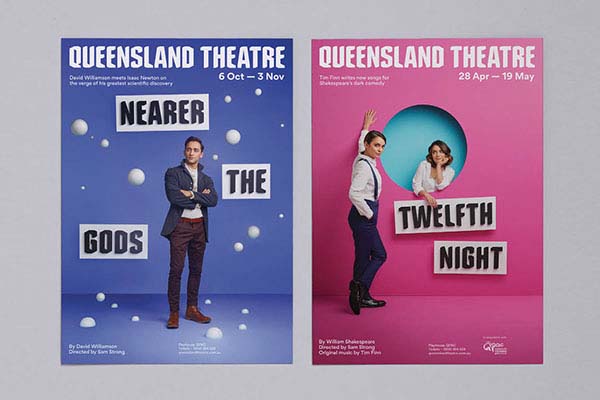 昆士蘭劇院2018宣傳海報設計拍攝制作-上海廣告設計公司