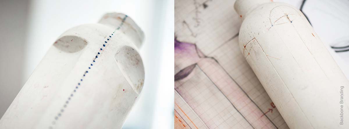 被咬了一口的Yan天然健康有機果汁飲料產品包裝設計瓶型設計