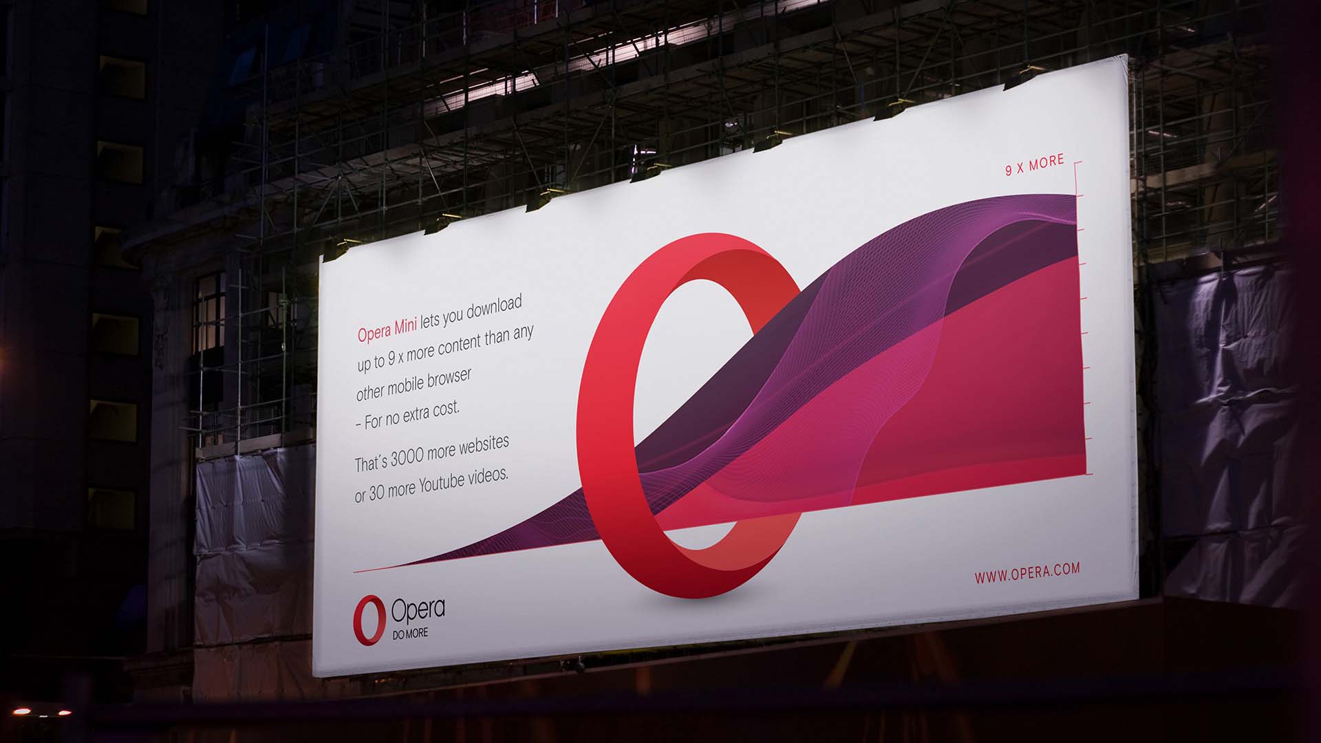 傳達流暢動感體驗的Opera瀏覽器品牌VI視覺形象識別設計