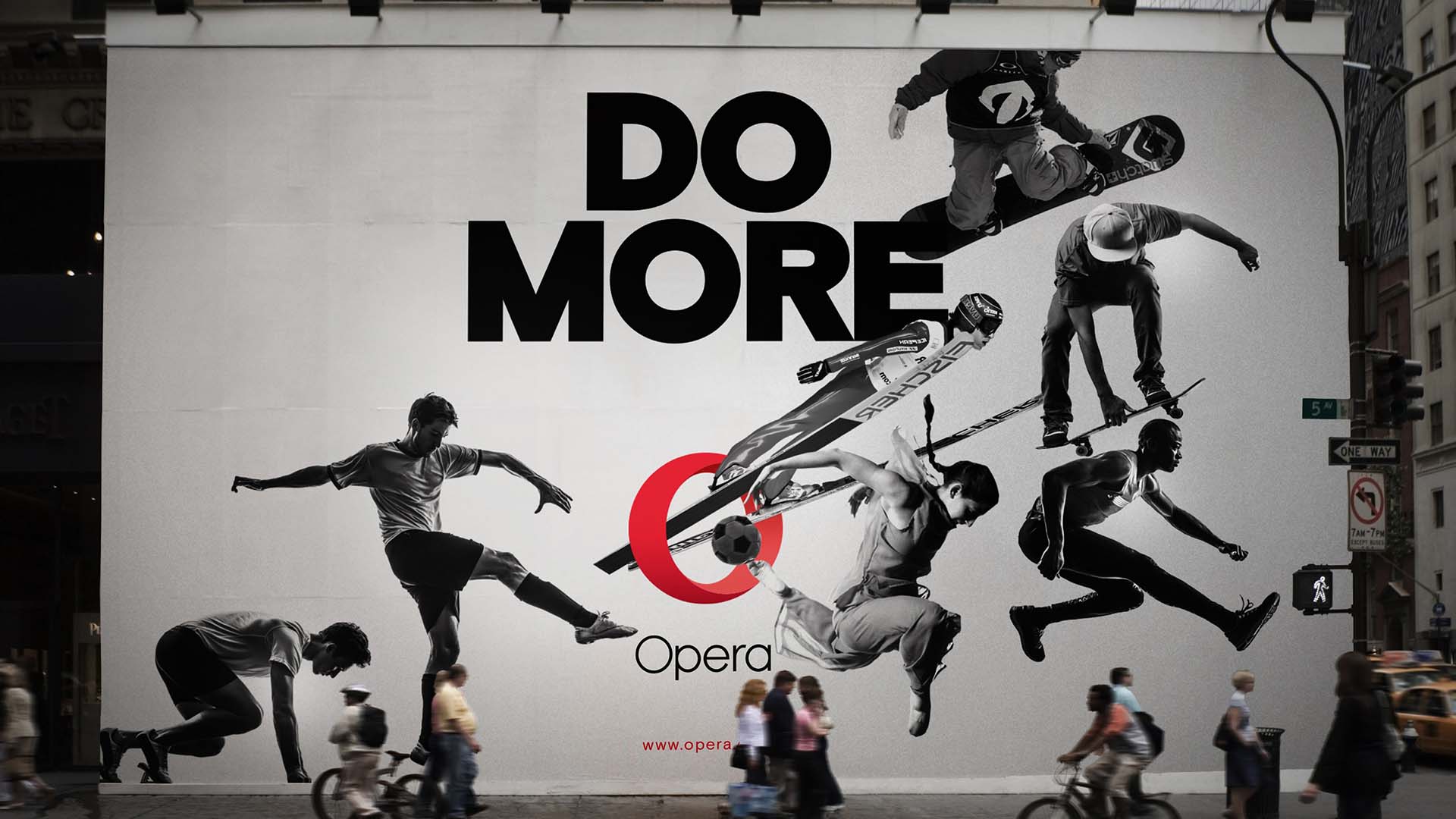 傳達流暢動感體驗的Opera瀏覽器品牌VI視覺形象識別設計