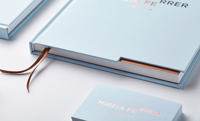 尊貴而優雅的生活教練Mireia Ferrer品牌VI形象設計