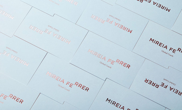 尊貴而優雅的生活教練Mireia Ferrer品牌VI形象設計