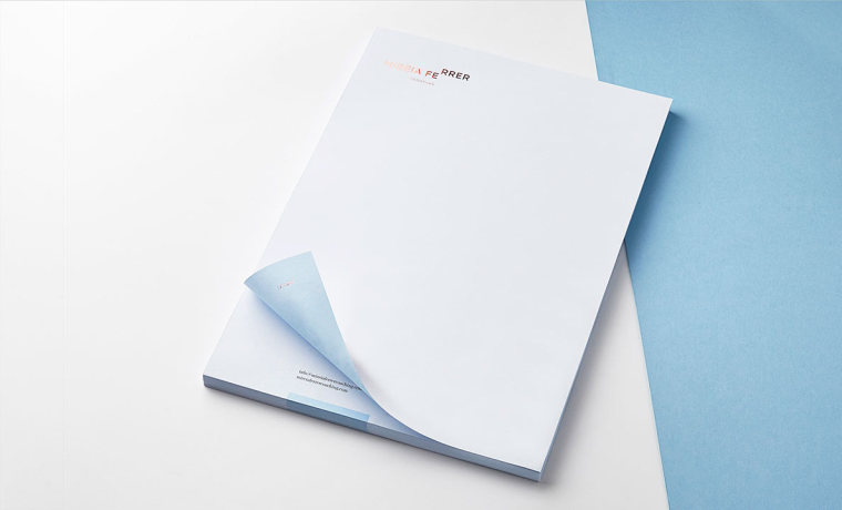 尊貴而優雅的生活教練Mireia Ferrer品牌VI形象設計