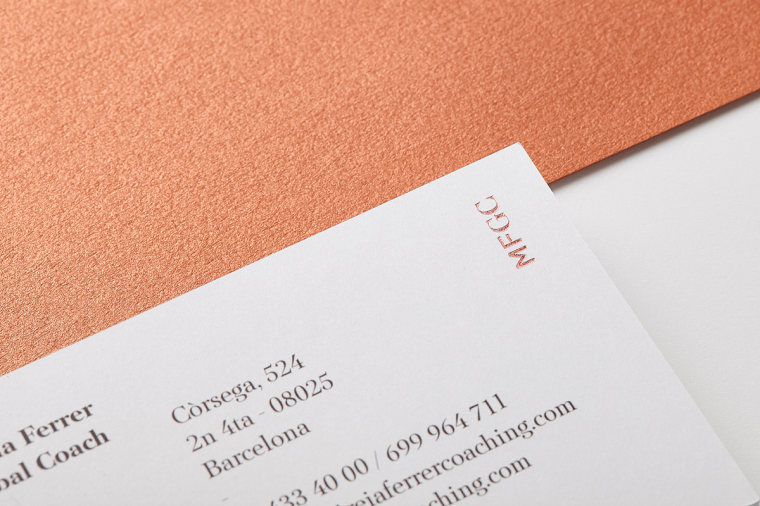 尊貴而優雅的生活教練Mireia Ferrer品牌VI形象設計